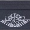 Dior x Air Jordan Wings Card Holder (4 Card Slot) Navy