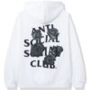 ASSC Bat Emoji Hoodie White