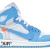 Jordan 1 Retro High Off-White University Blue