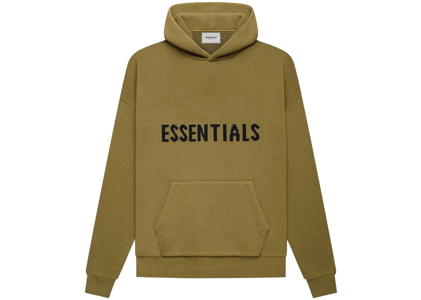 FOG Essentials Knit Hoodie Amber (FW21)