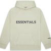 FOG Essentials Pullover Hoodie Applique Logo Alfalfa Sage