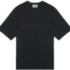 FOG Essentials Boxy T-Shirt Applique Logo Black (SS20)