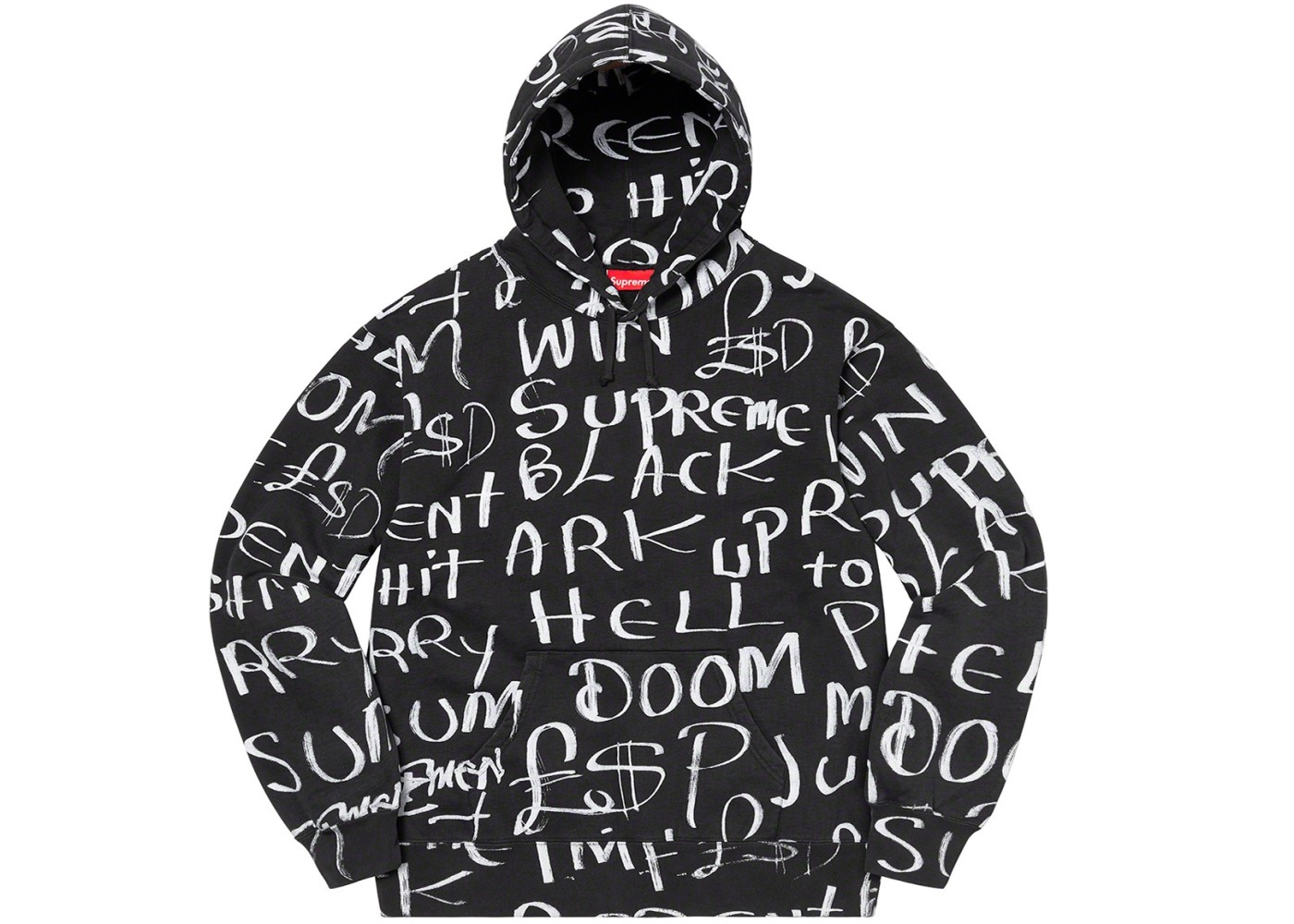 Supreme Black Ark Hooded Sweatshirt Black