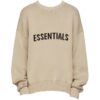 FOG Essentials SSENSE Exclusive Knit Pullover Sweater Linen