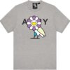 OVO x Takashi Murakami Surplus Flower Owl Tee Heather Grey