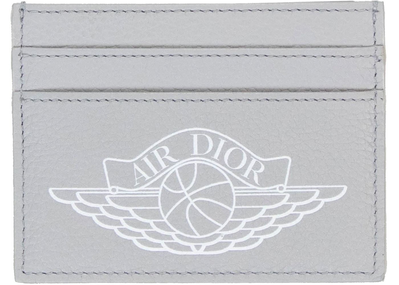 Dior x Air Jordan Wings Card Holder (4 Card Slot) Grey