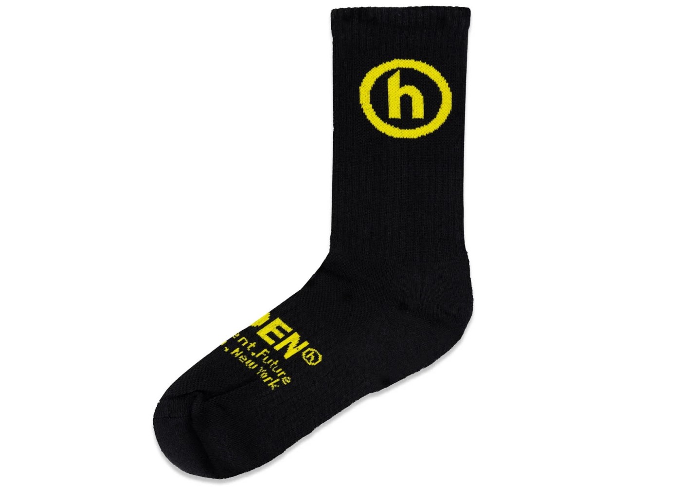 Hidden Classic Socks Black Yellow