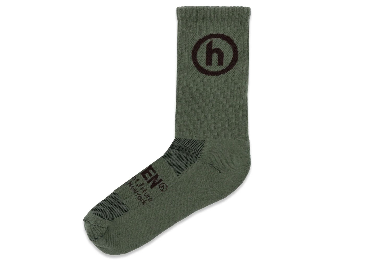 Hidden Classic Socks Olive Brown