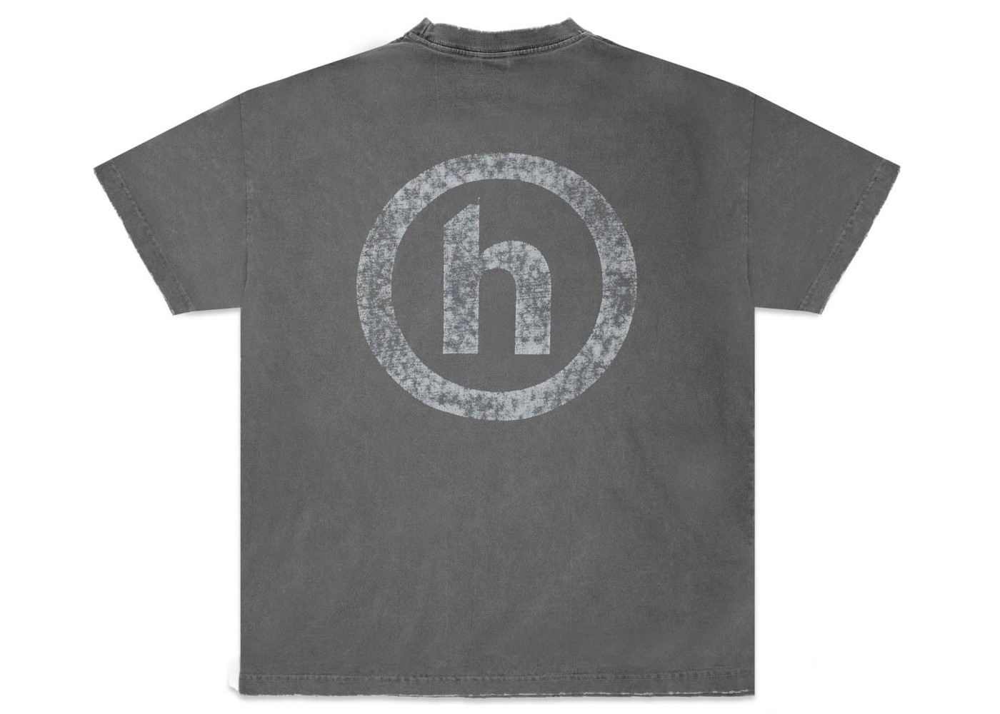 Hidden Vintage H Logo Tee Charcoal