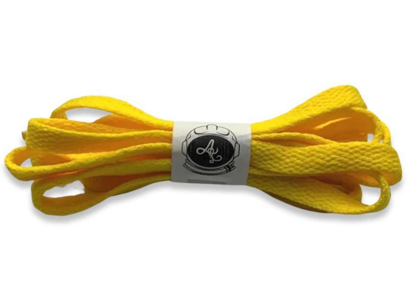 Astrolaces Flat Laces Yellow