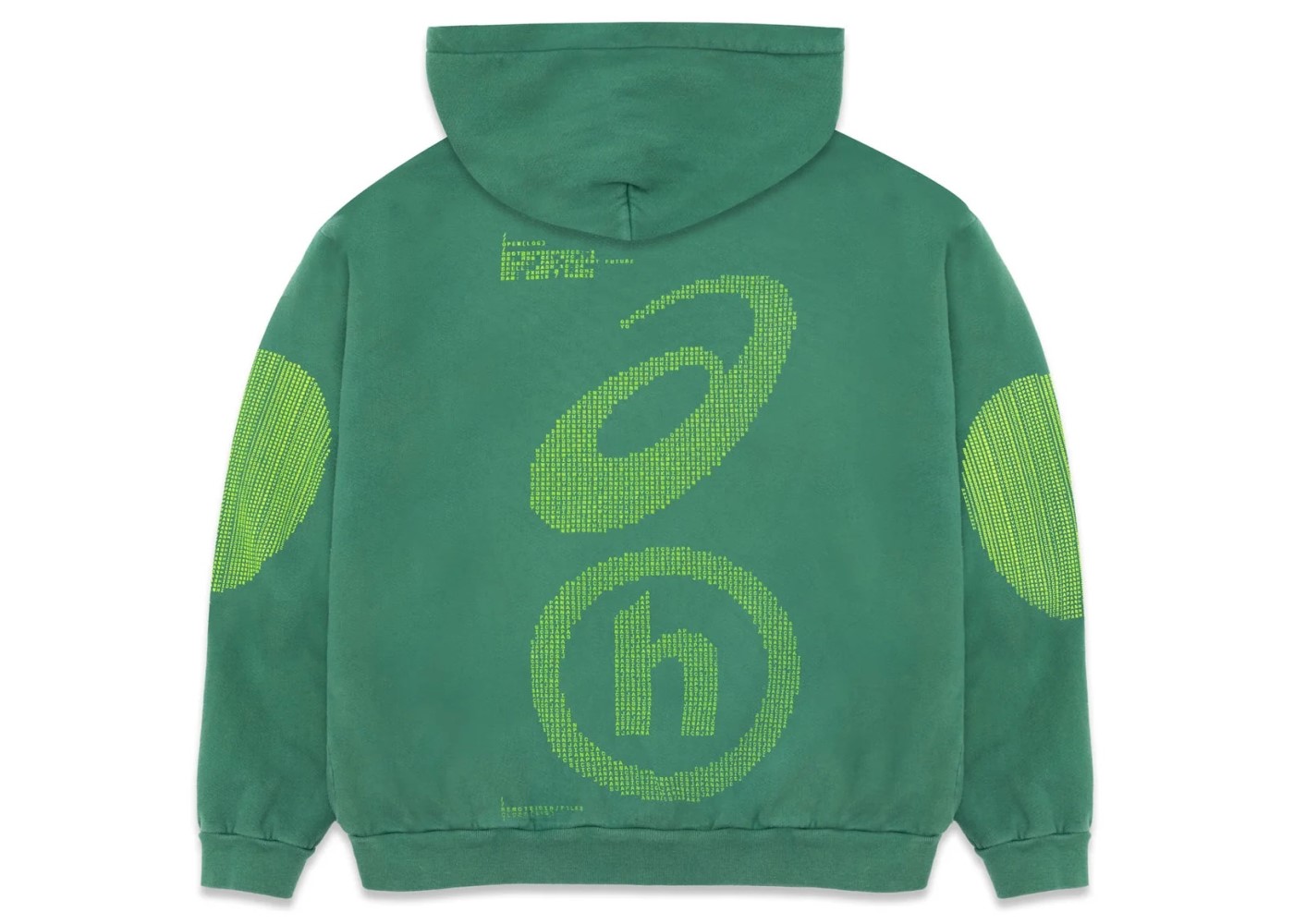 Hidden ASCIIS Hoodie Green
