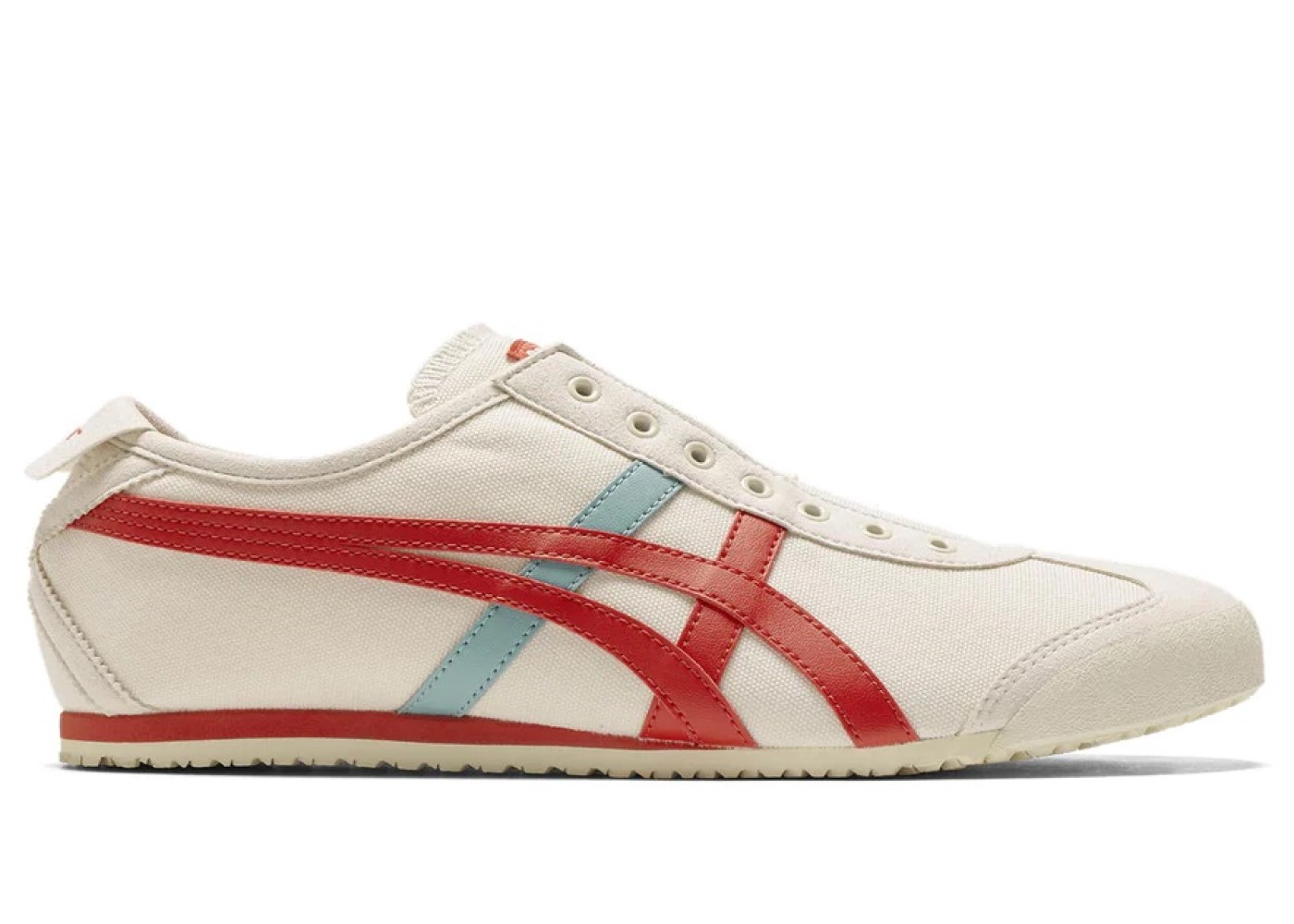 Onitsuka Tiger Mexico 66 Slip-On Birch Fiery Red
