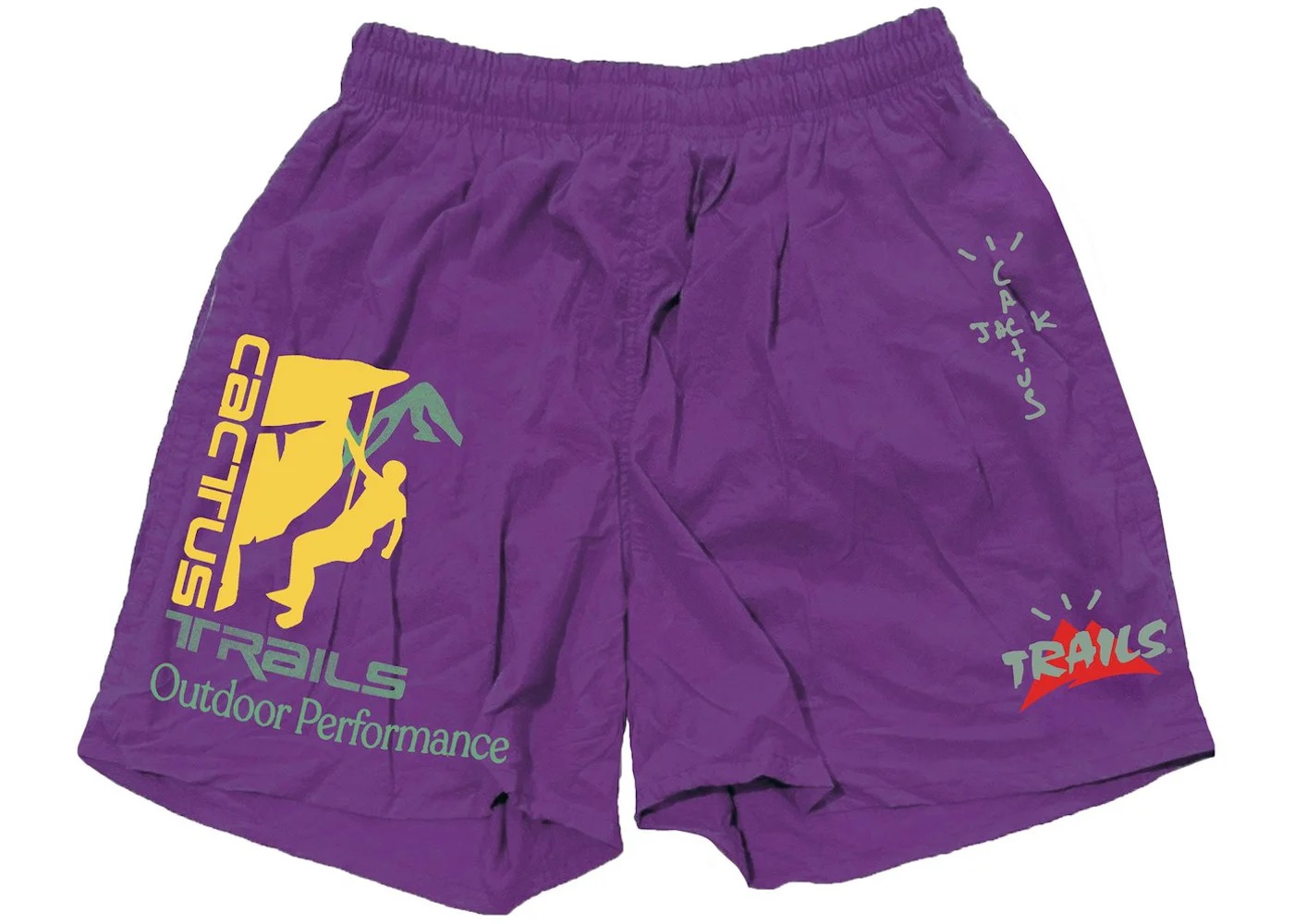 Travis Scott Climb Shorts Purple